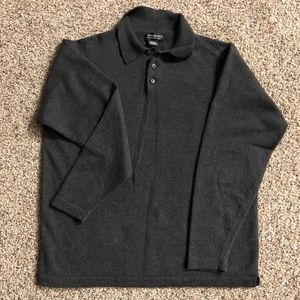 Banana Republic Merino Wool collared Henley
